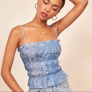Reformation | Gia Top | Shibori | Like NEW…